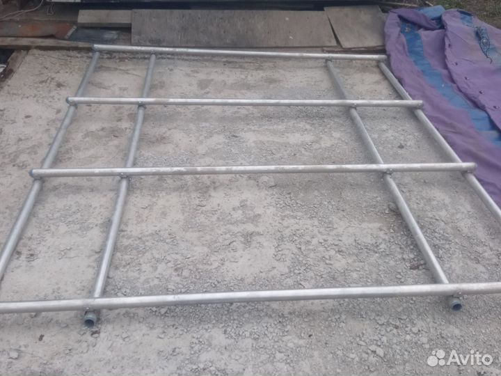 Надувной катамаран с рамой