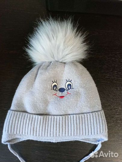 Шапки утеплённые (р.48-50)