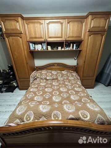 Спальный гарнитур массив купить в Москве | Товары для дома и дачи | Авито