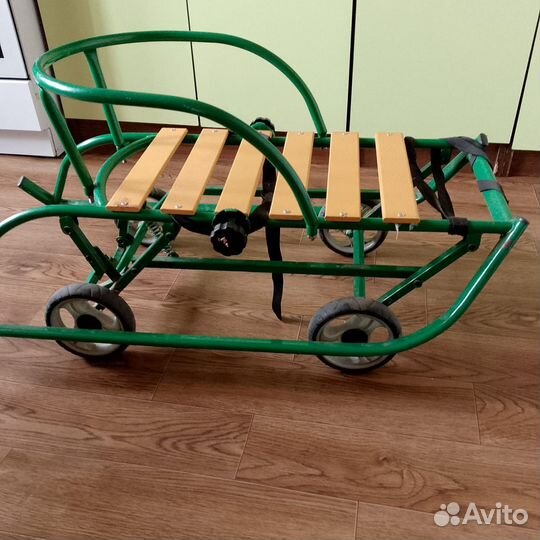 Санки на колесах