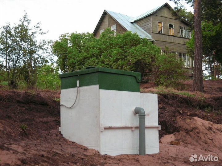 Септик Альфа переливной