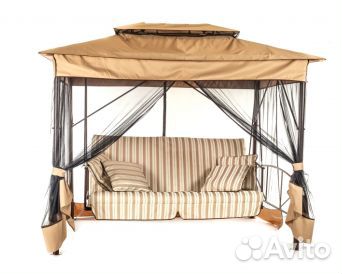Качели садовые четырехместные «Шатер»