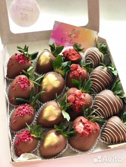 Клубника в шоколаде в Самаре