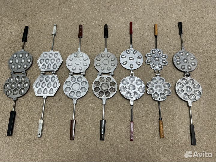 Вафельница Орешница Формочки