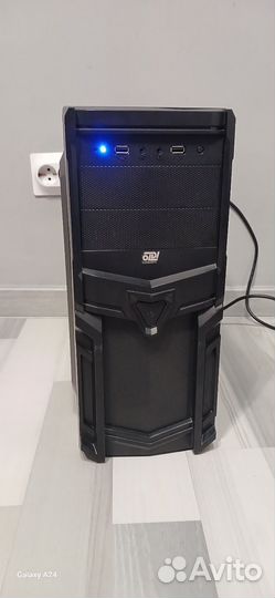 Корпус ATX + кулер 120мм