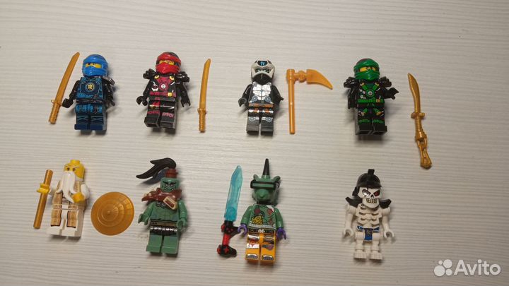 Фигурки лего Ниндзяго. Есть оригинал, китайский