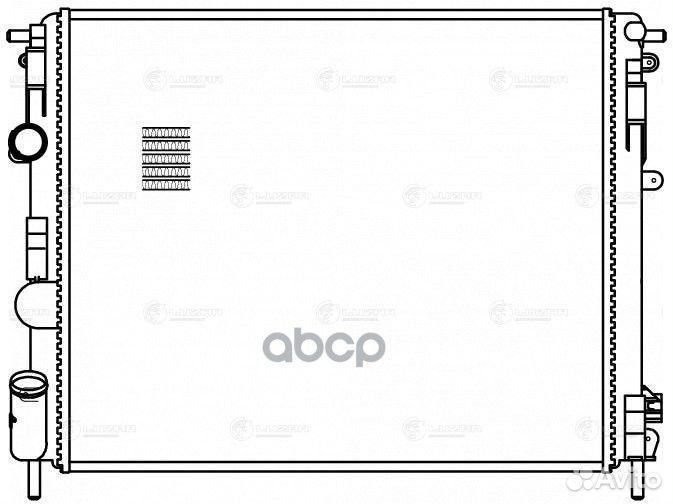 Радиатор охлаждения Renault Logan 04-08, Clio I