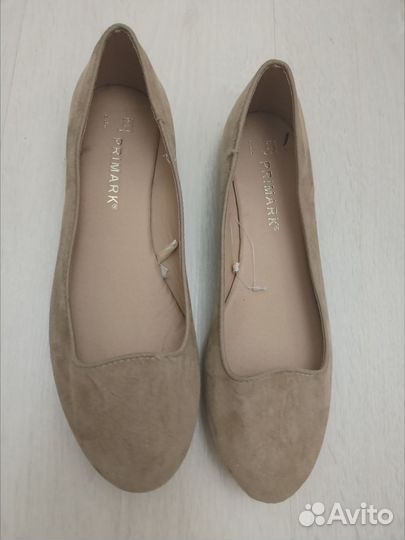 Балетки и шлепки. Пакет 3 шт. 39 размер