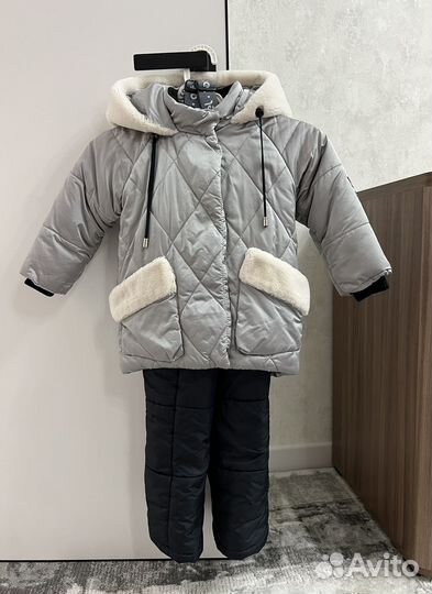 Зимний костюм для девочки 92 artel