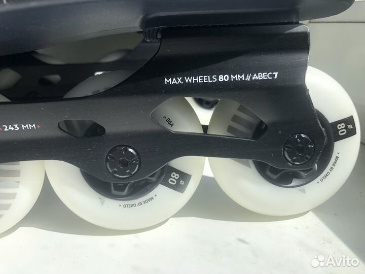 Роликовые коньки Oxelo MF500 EU45 новые