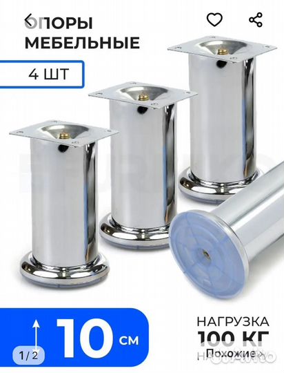 Ножки для мебели металлические
