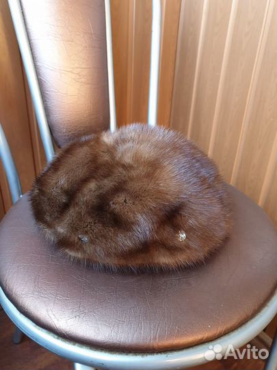 Продам Норковую беретку женскую, размер универсаль