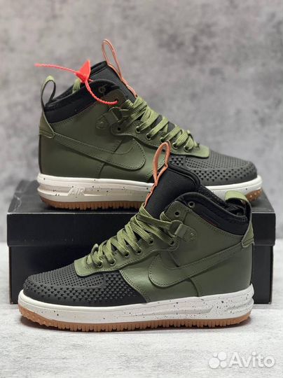 Кроссовки Nike Lunar Forse 1 Duckboot зимние (Арт.34818)
