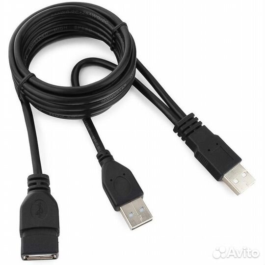 Кабель удлинитель USB2.0 2xаm/AF 1.8м #354228