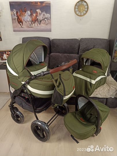Детская коляска verdi optima 3 в 1 в идеале