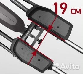 Эллиптический тренажер carbon fitness F808