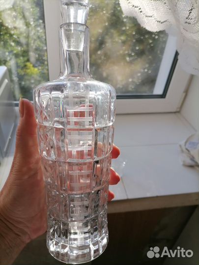 Хрустальный графин и 4 рюмочки