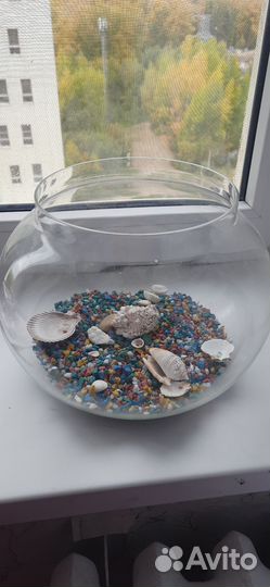 Аквариум круглый