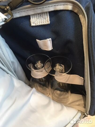 Сумка для пикника с посудой