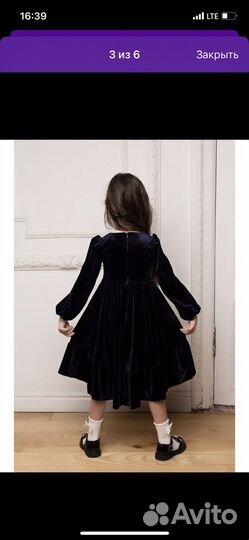 Платье для девочки 122