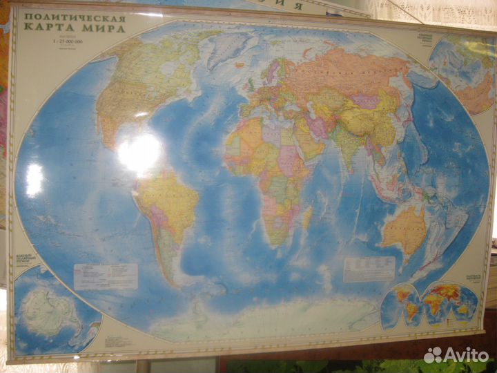 Настенная карта