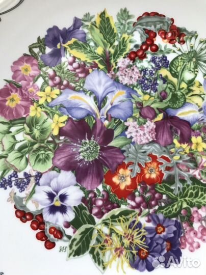 Тарелка декоративная англия