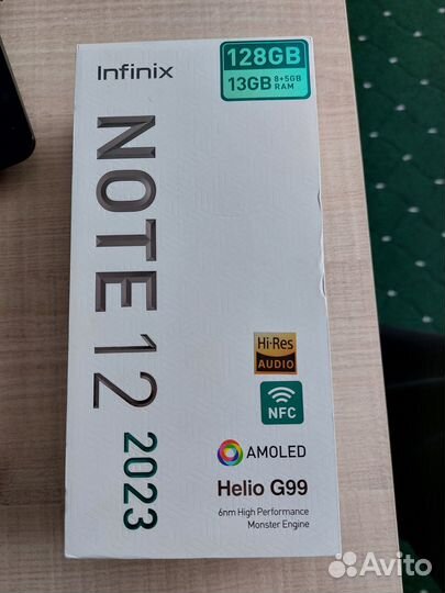 Infinix Note 12 (2023), 8/128 ГБ