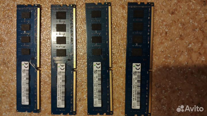 Hynix (8Гб x 2) dimm DDR3