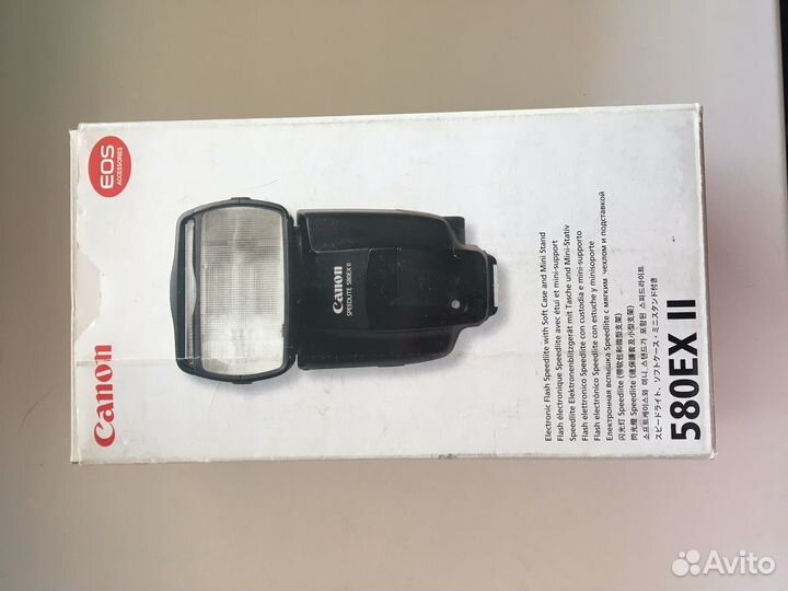 Вспышка canon 580 ex ii