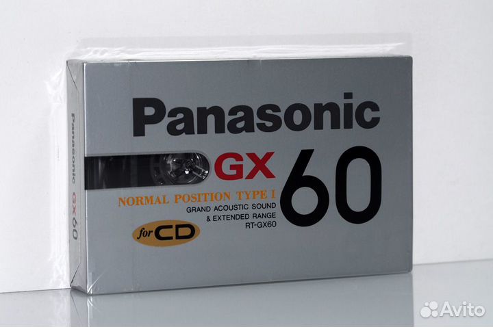 Аудиокассеты Panasonic GX 60 japan market (5221)