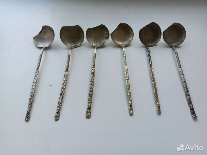 Ложки мельхиоровые,редкие. Винтаж. СССР
