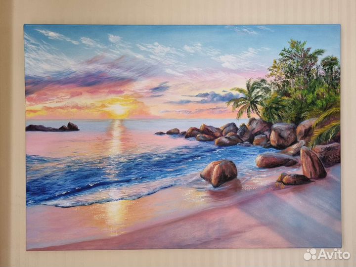 Картина маслом на холсте 