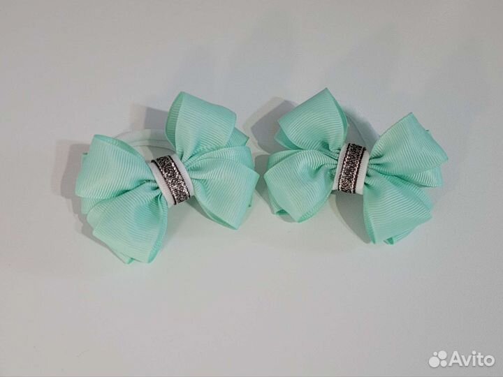 Бантики резинки для маленьких в ассортименте