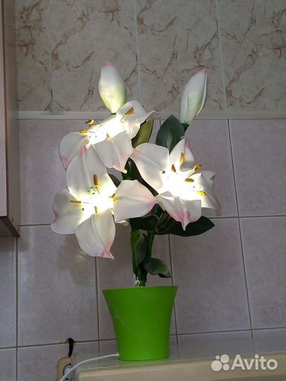 Светильник из изолона