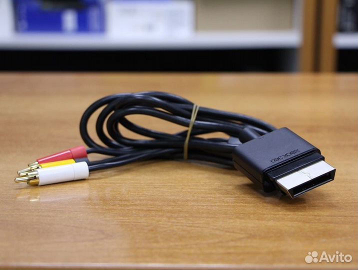 Кабель Компонентный HD AV Xbox 360 Оригинал, бу