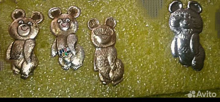 Значки олимпиада 80