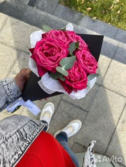 Букет с розами. 25 51 101 роза