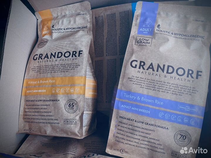 Сухой корм для собак и кошек Грандорф 10 кг