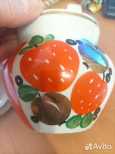 Чайный сервиз Кузяевский фарфоровый завод