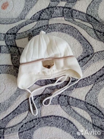 Шапочка для мальчика на тёплую осень