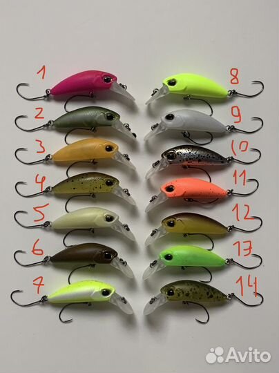 Воблеры на форель ValkeIN Kuga 36 f