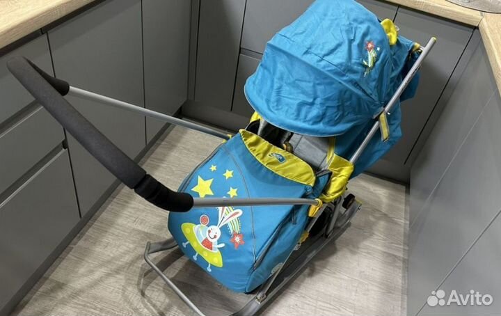 Санки коляска Ника 7