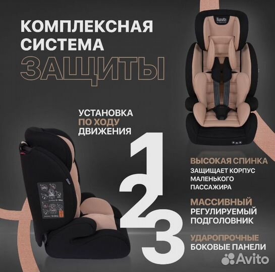 Новое Детское автокресло Nuovita Maczione