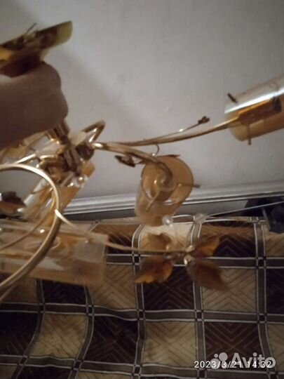 Люстра потолочная бу