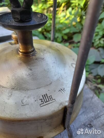 Примус латунный СССР Рекорд1