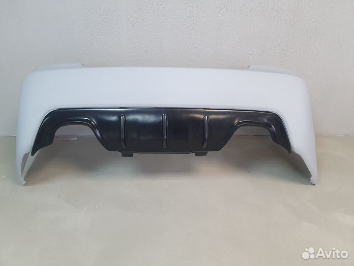 Диффузор заднего M-technik бампера BMW 5 E60 ABS