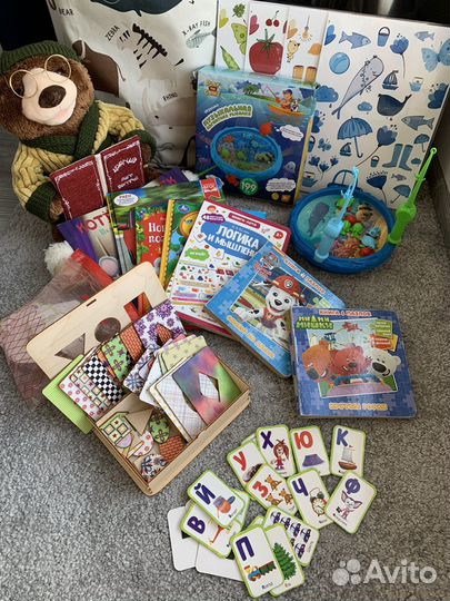 Детские книги clever, malalama, игры пакетом