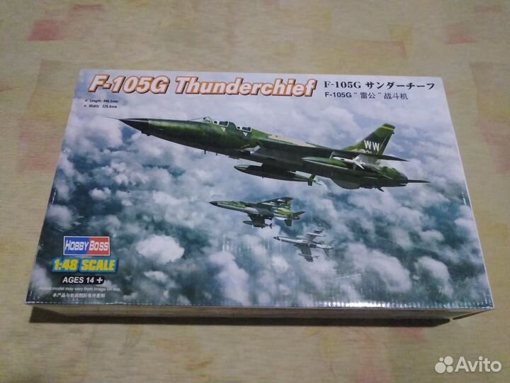 F-105G + травление 1/48