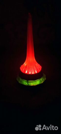 Старая напольная лампа