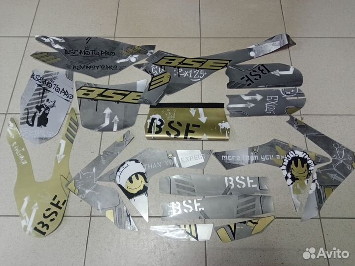 Графика на питбайк BSE PH10